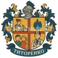 Герб семьи Титоренко