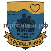 Герб семьи Трефиловы