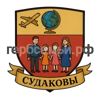 Герб семьи семья Судаковых