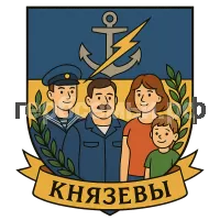 Герб семьи Князевы