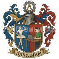 Герб семьи Пакулины