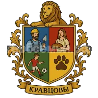 Герб семьи Кравцовы