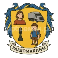 Герб семьи Раздомахины