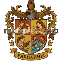 Герб семьи Рябихины