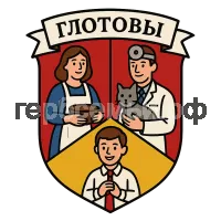Герб семьи Глотовы