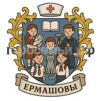 Герб семьи Ермашовы