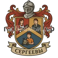 Герб семьи Сергеевы