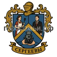 Герб семьи Сергеевы
