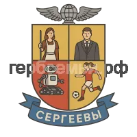 Герб семьи Сергеевы