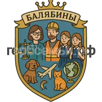 Герб семьи Балябины