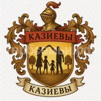 Герб семьи Казиева