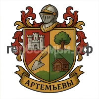 Герб семьи Артемьевы