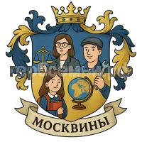 Герб семьи москвины