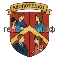 Герб семьи Клопотенко