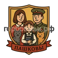 Герб семьи пашковы