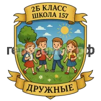 Герб семьи 2Б класс Школа 157
