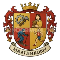 Герб семьи Маятниковы