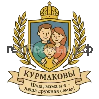 Герб семьи Курмаковы