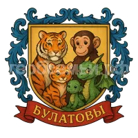 Герб семьи Булатовы