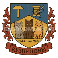 Герб семьи Кузнецовы