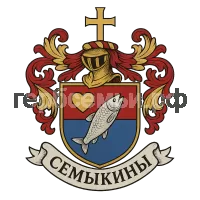 Герб семьи Семыкины