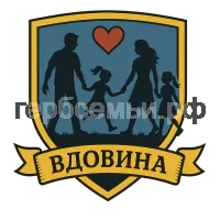 Герб семьи Вдовина