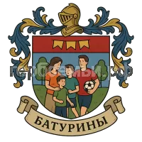 Герб семьи Батурины