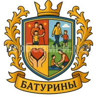 Герб семьи Батурины