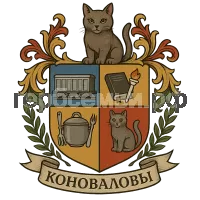 Герб семьи Коновалова