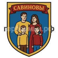 Герб семьи Савиновы