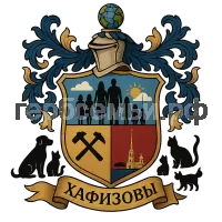 Герб семьи Хафизовы
