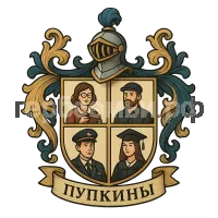 Герб семьи Пупкины