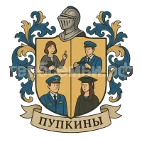 Герб семьи Пупкины