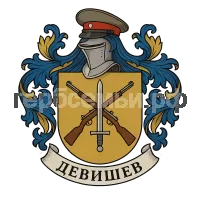 Герб семьи девишев