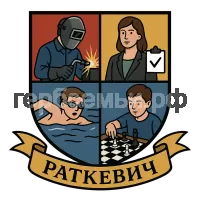 Герб семьи Раткевич