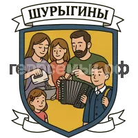 Герб семьи Шурыгины