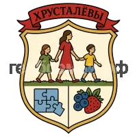 Герб семьи Хрусталевы