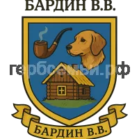 Герб семьи Бардин В.В.