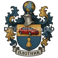 Герб семьи Plotnik