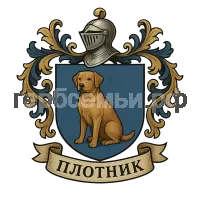 Герб семьи Plotnik