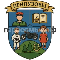 Герб семьи Припузовы