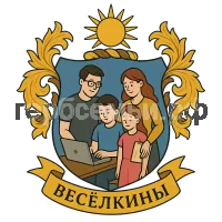 Герб семьи Весёлкины