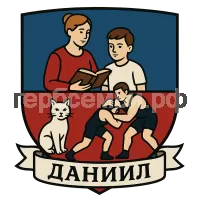 Герб семьи Даниил