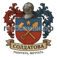 Герб семьи Солдатова