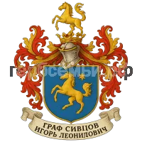Герб семьи Граф Сивцов Игорь Леонидович