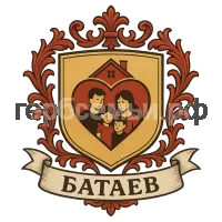 Герб семьи Батаев