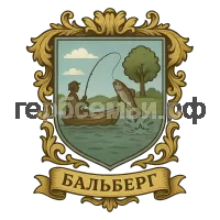 Герб семьи бальберг