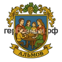 Герб семьи Альмов