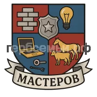 Герб семьи Мастеров