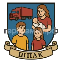 Герб семьи Шпак